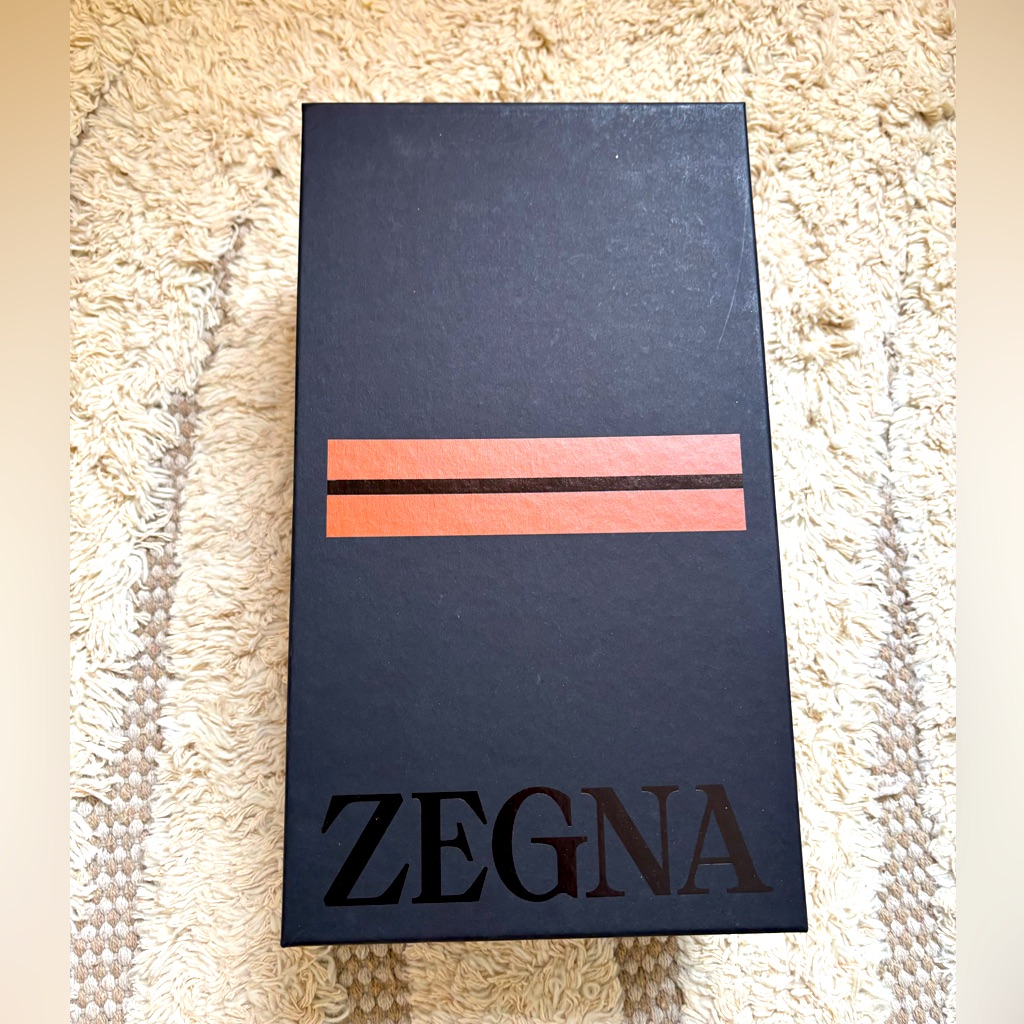 Zegna Empty Shoe Box 14x8x5 Storage Gift